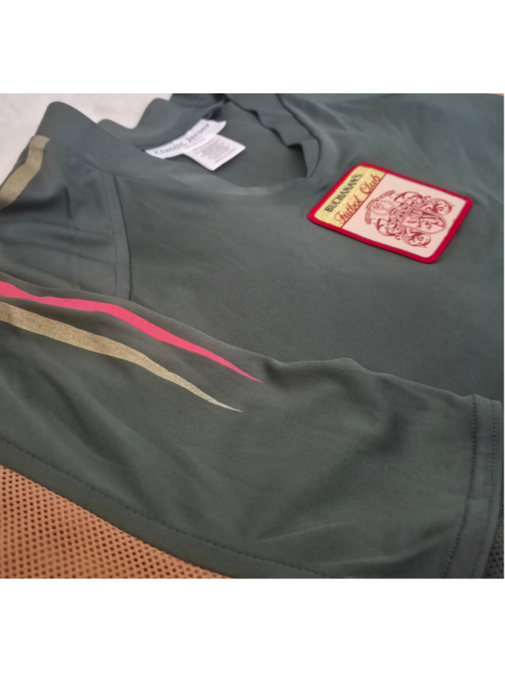 Buchanan's Futbol Club #12 Soccer Jersey Classic Jersey Green Y2K Football Large